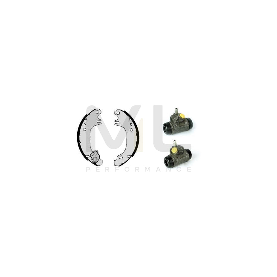 BREMBO STANDARD KIT H 68 027 Brake Shoe Set Ø: 180mm | ML Performance Car Parts