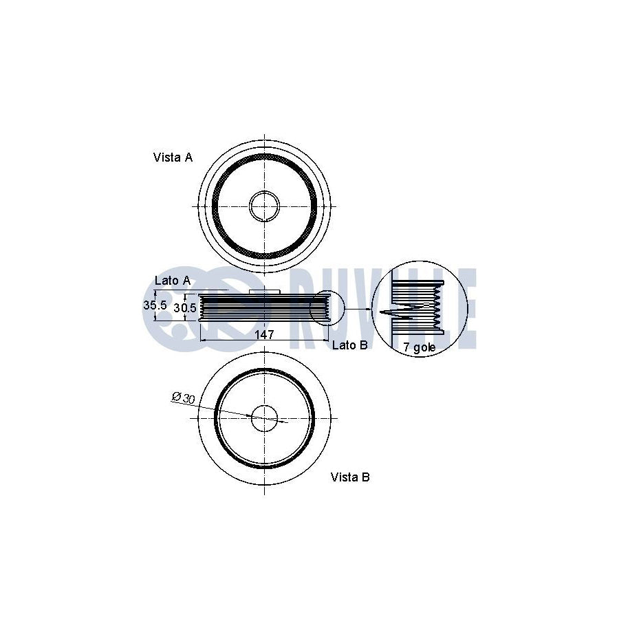 Ruville 985959 Axle Bush