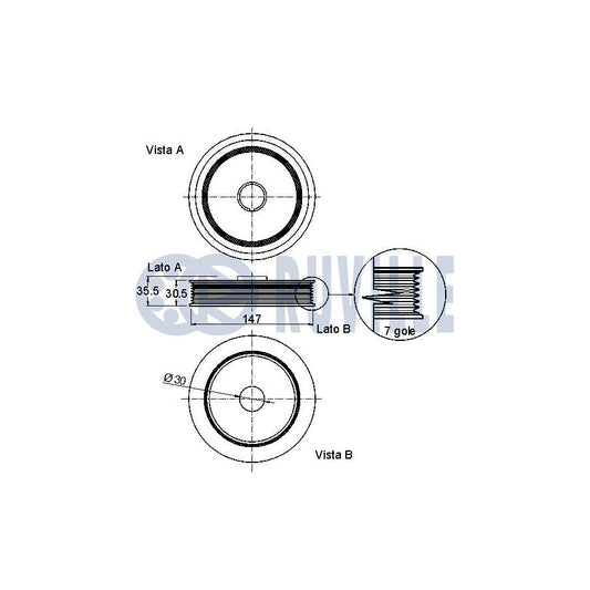 Ruville 985959 Axle Bush