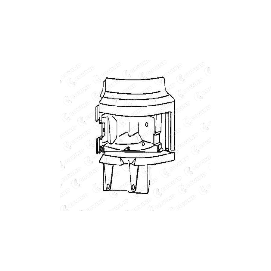 Covind 144/155 Housing, Headlight