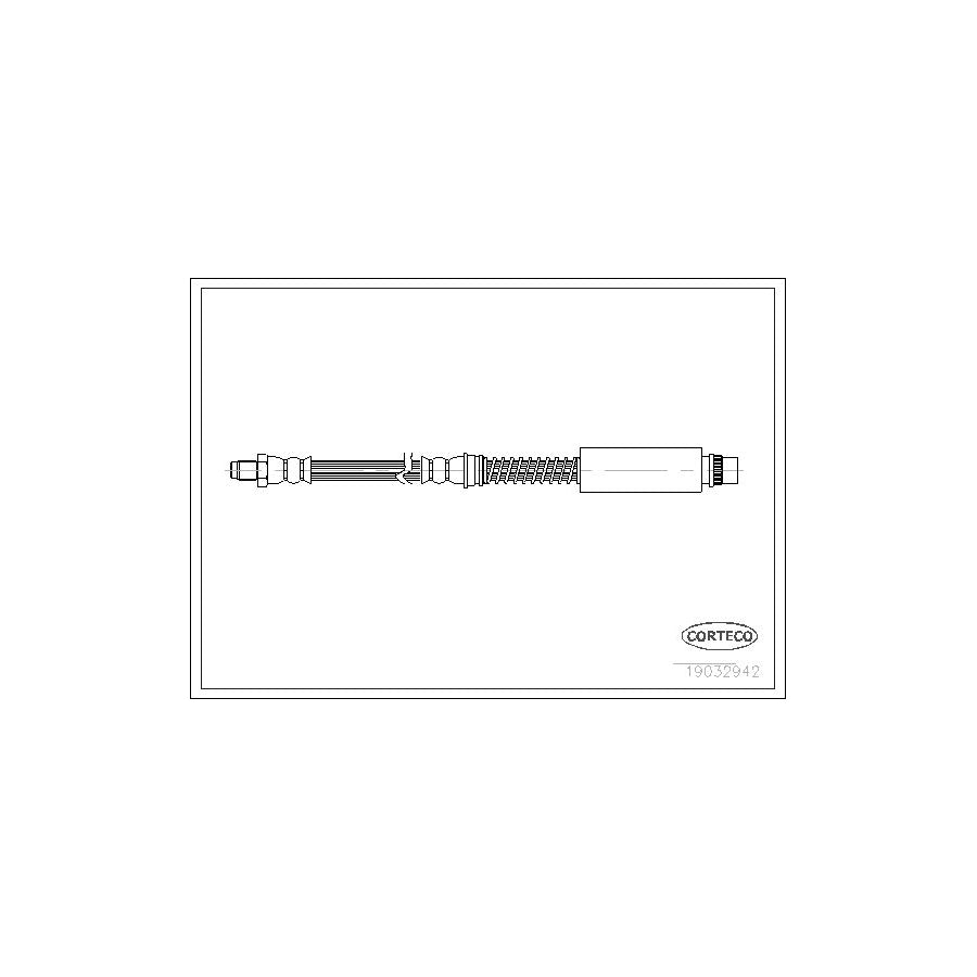 Corteco 19032942 Brake Hose