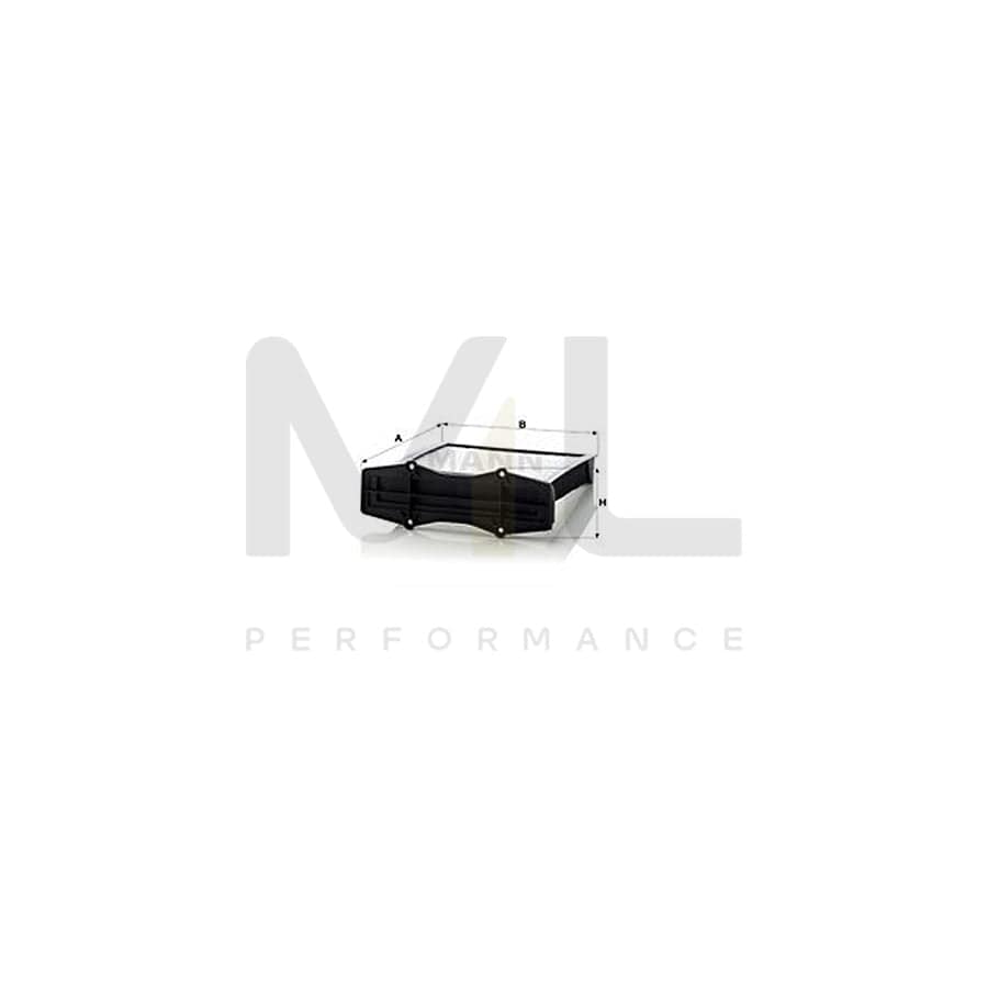 MANN-FILTER CU 2423 Pollen filter for LAND ROVER FREELANDER Particulate Filter
