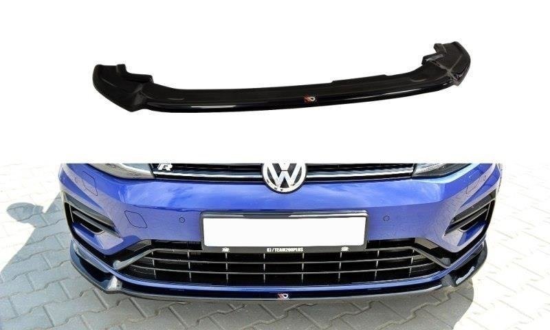 Maxton Design VW-GO-7F-R-FD3T Front Splitter V.3 Volkswagen Golf R / R-Line MK7.5 | ML Performance US Car Parts