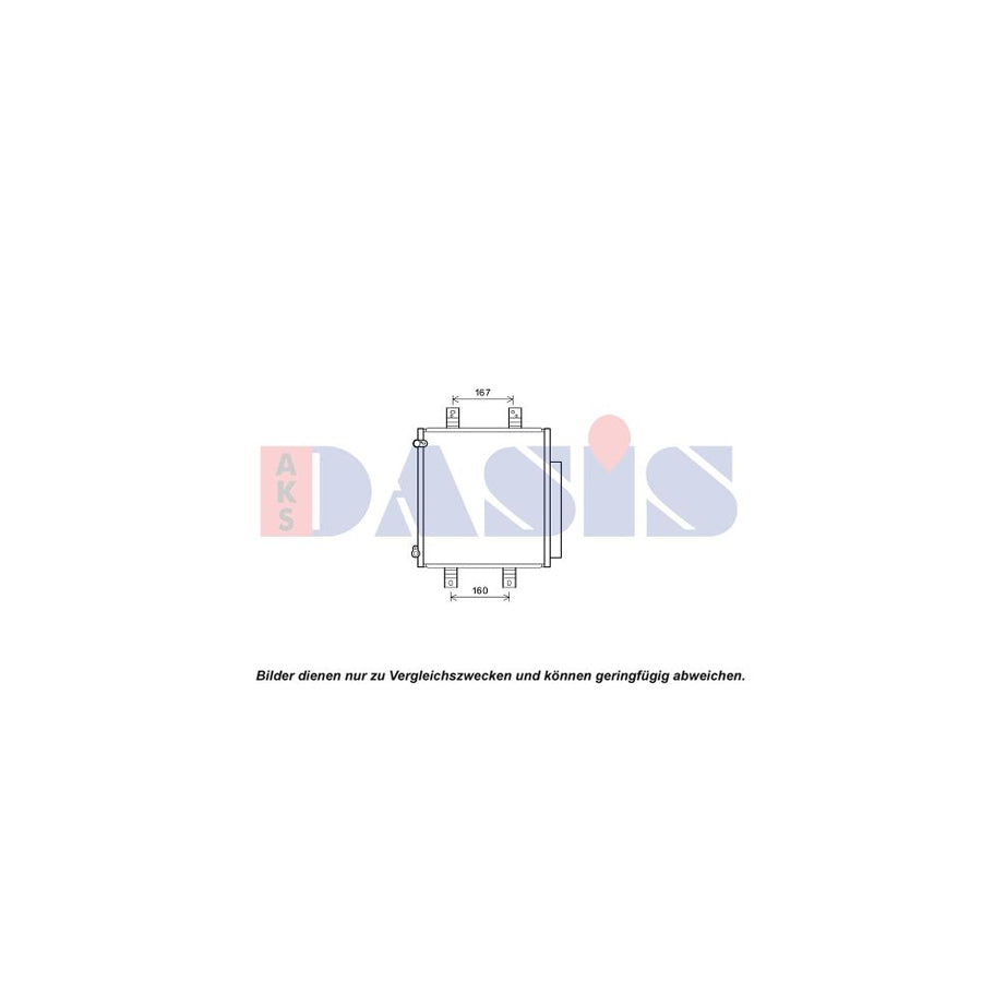 AKS Dasis 362010N Air Conditioning Condenser