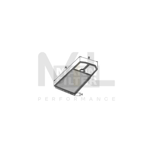 MANN-FILTER C 3087/1 Air Filter Filter Insert