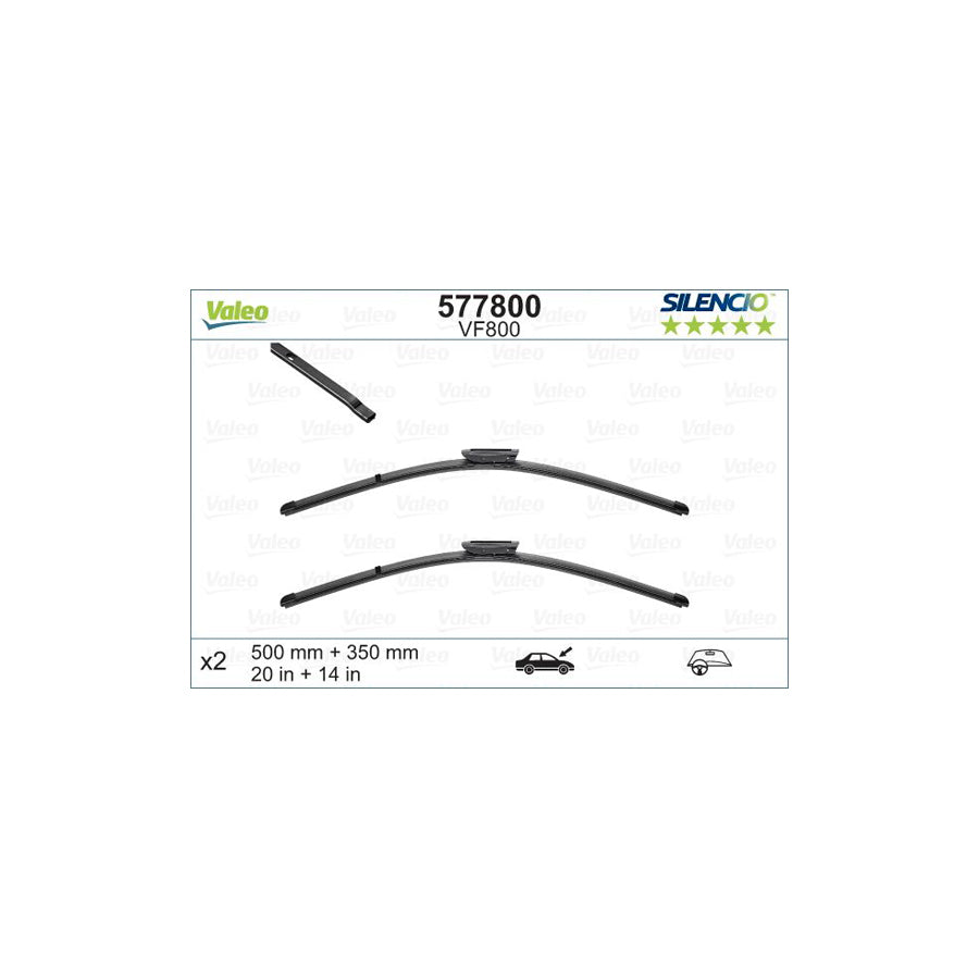 Valeo Silencio X.Trm 577800 Wiper Blade | ML Performance US Car Parts