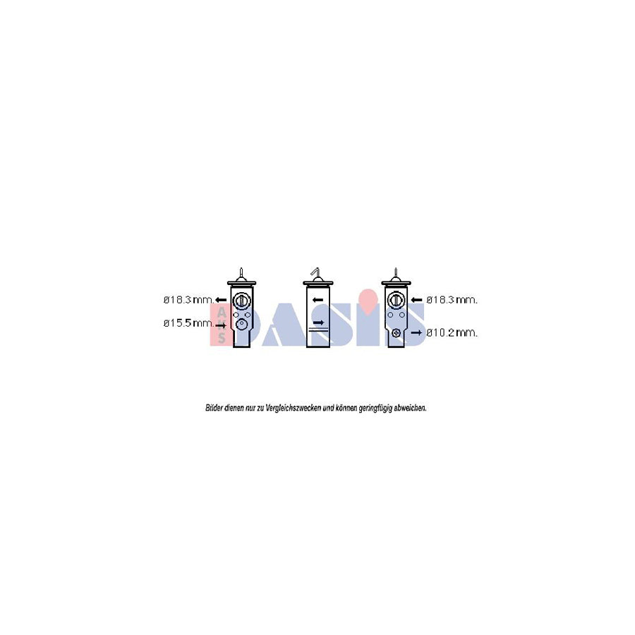 AKS Dasis 840167N AC Expansion Valve