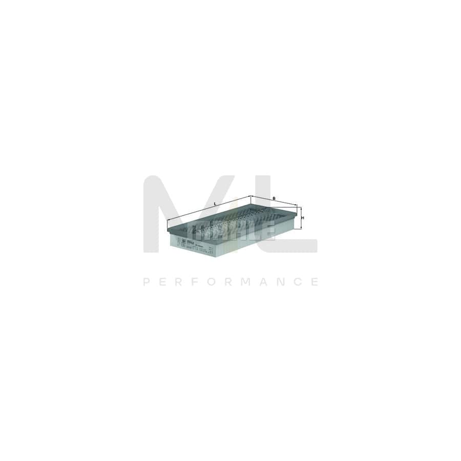 MAHLE ORIGINAL LX 1291 Air Filter Filter Insert | ML Performance Car Parts