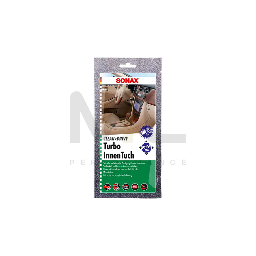 Sonax Clean + Drive Interior Cloth 40x50 Counter display