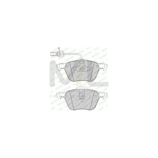 Ferodo Premier Eco Friction Fdb560 Brake Pad Set Prepared For Wear Indicator, Without Accessories | ML Performance Car Parts