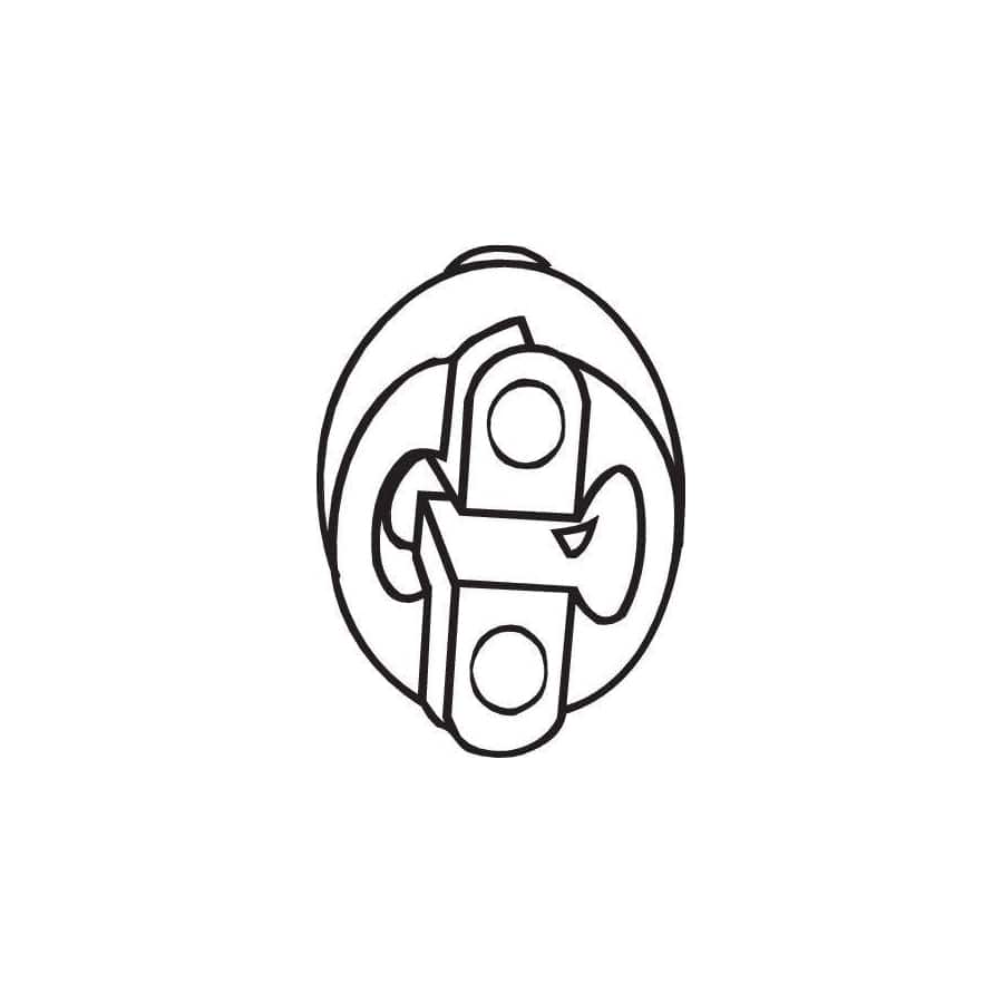 Bosal 255-051 Rubber Strip, Exhaust System