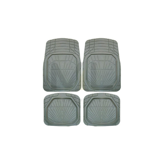 POLGUM Universal fit CR202S Floor mat set Elastomer, Front and Rear, Quantity: 4, Grey