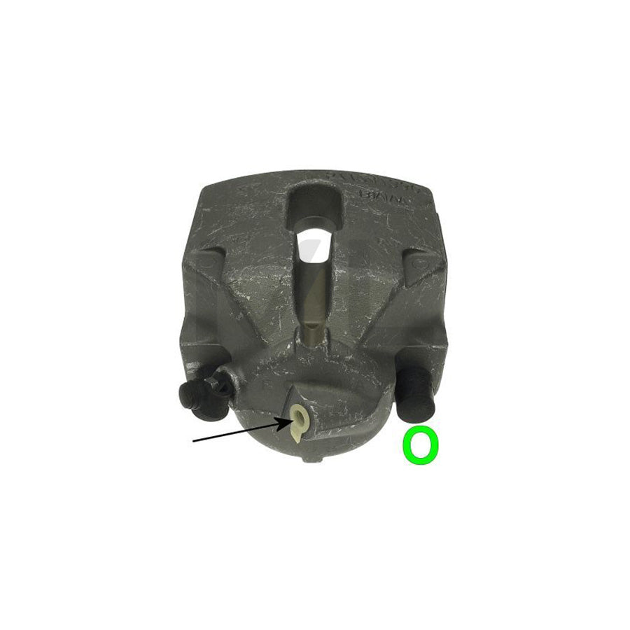 HELLA 8AC 355 392-621 Brake Caliper without holder