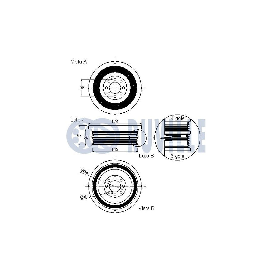 Ruville 985968 Axle Bush