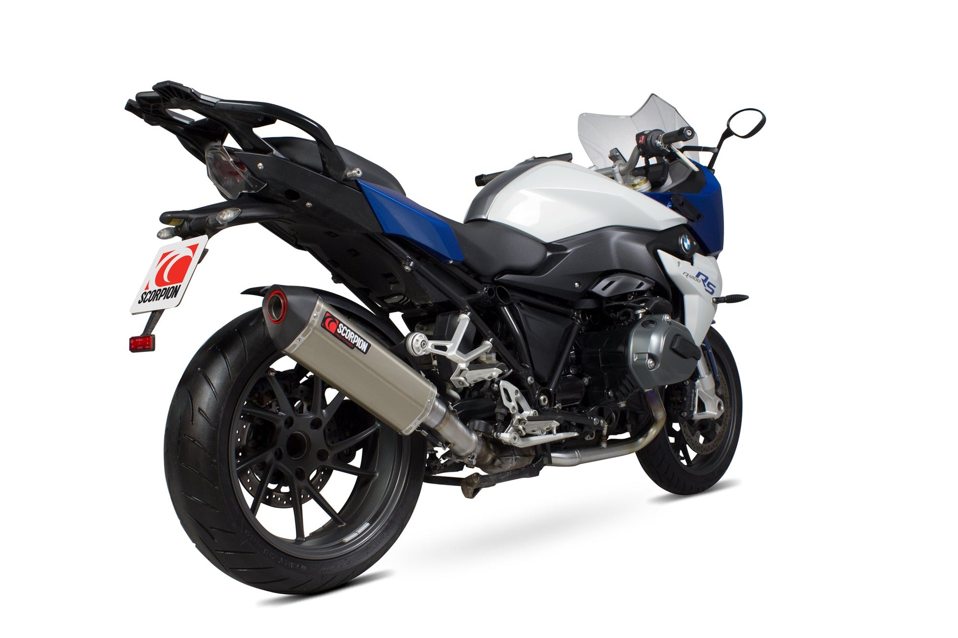 Scorpion RBM79TEO BMW Serket Parallel Slip-On - Titanium Sleeve (R1200 R / R1200 RS) | ML Performance US US