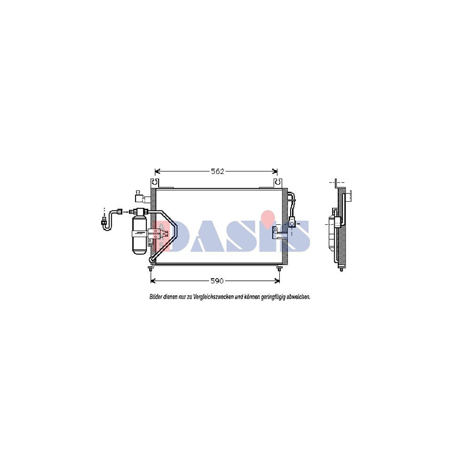 AKS Dasis 362220N Air Conditioning Condenser