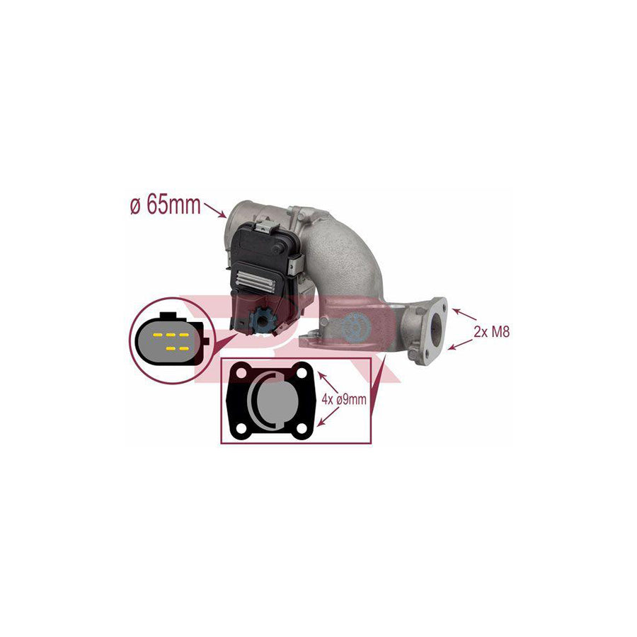 Botto Ricambi Brel1131 Throttle Body