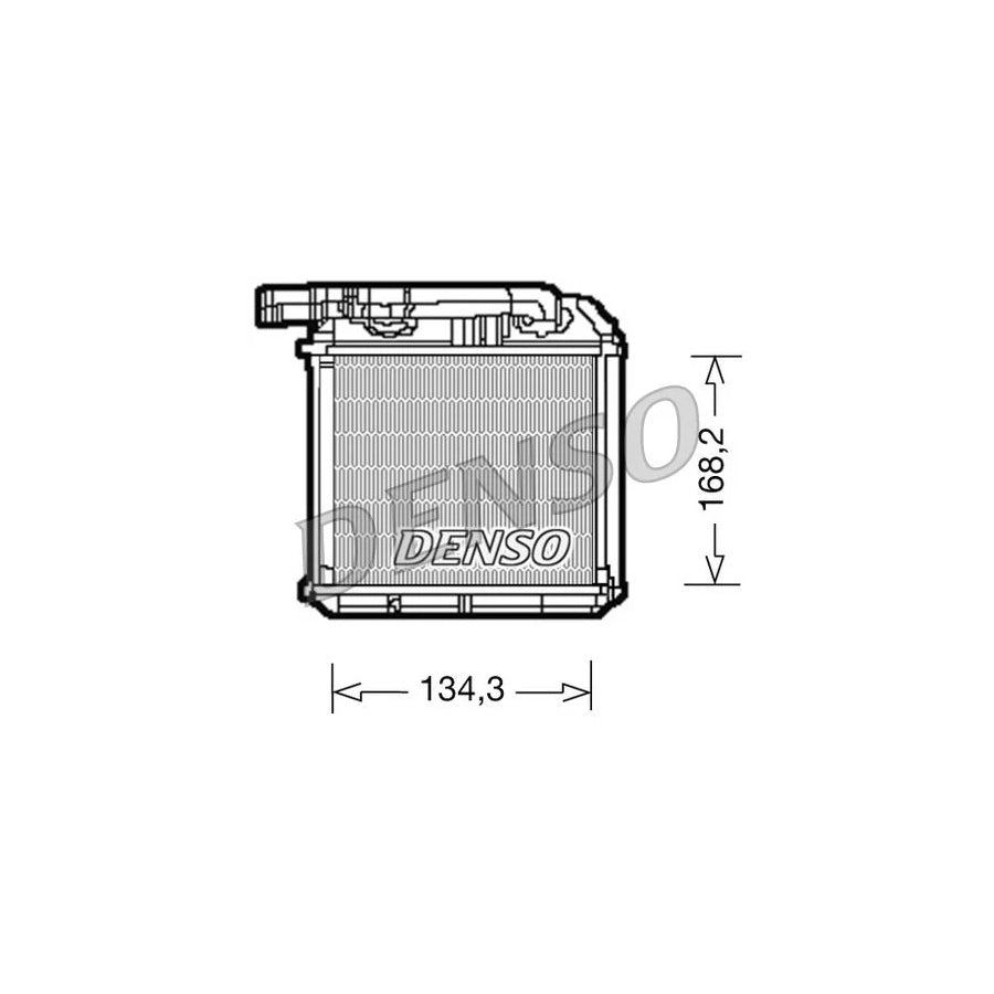 DENSO DRR28001 Heater Matrix