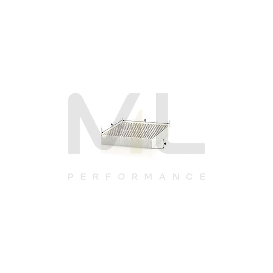 MANN-FILTER CUK 28 009 Pollen filter Activated Carbon Filter
