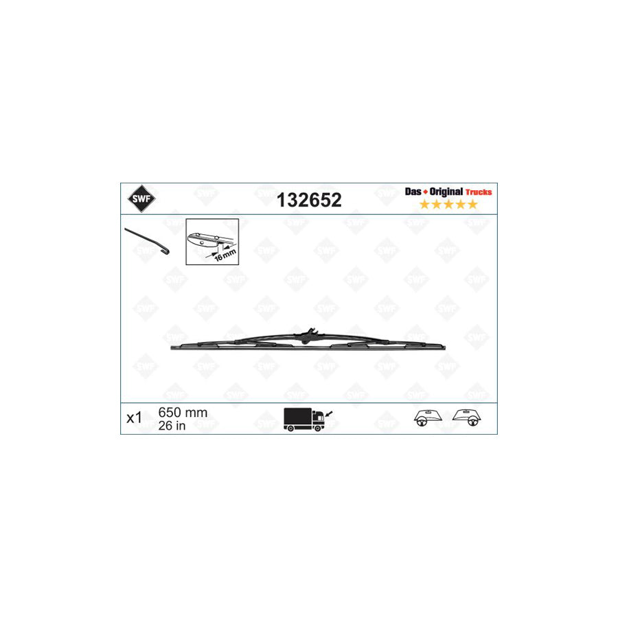 Swf Das Original Trucks, Original Wiper Blade | ML Performance US Car Parts