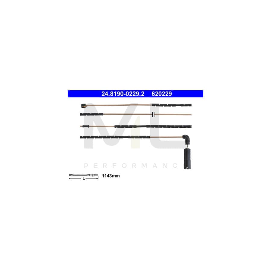 ATE 24.8190-0229.2 Brake pad wear sensor for BMW Z4