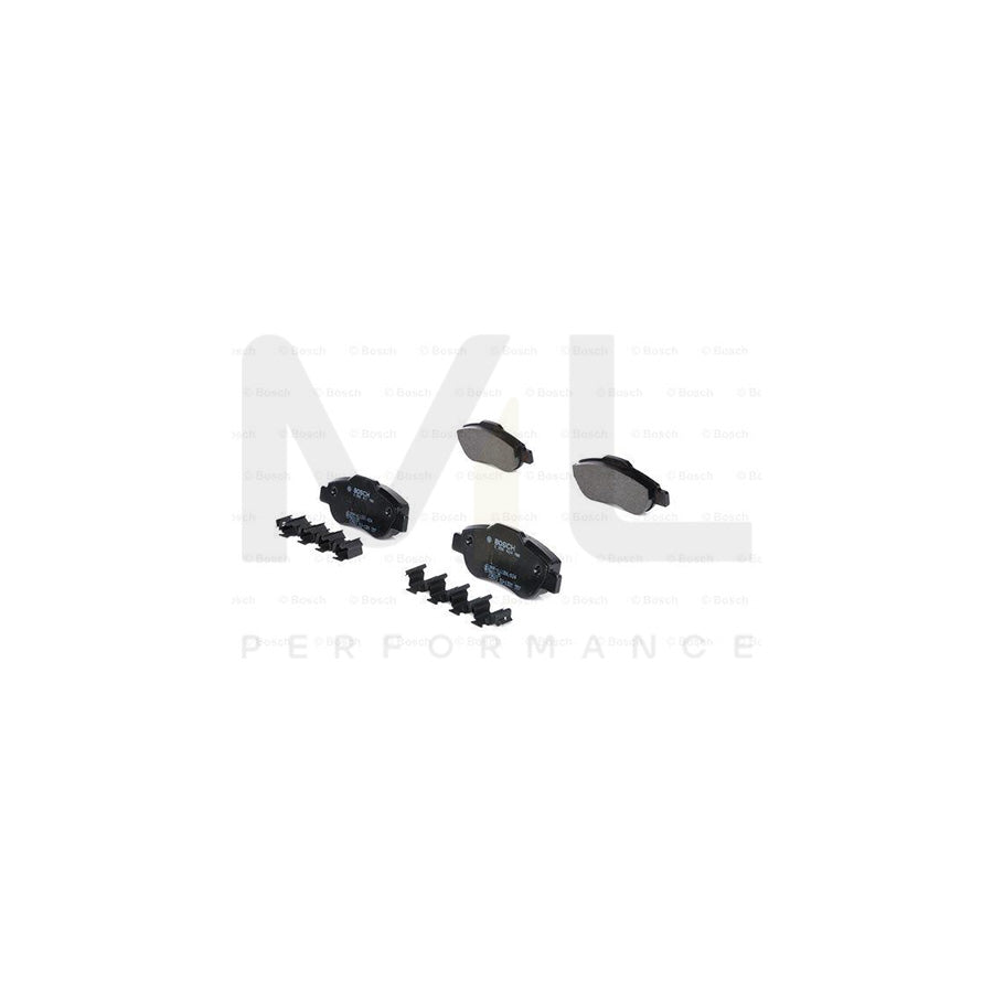 Bosch 0986424786 Brake Pad Set With Anti-Squeak Plate, With Mounting Manual BP927 | ML Performance Car Parts
