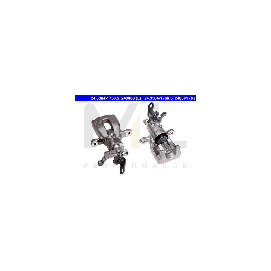 ATE 24.3384-1759.5 Brake Caliper without holder