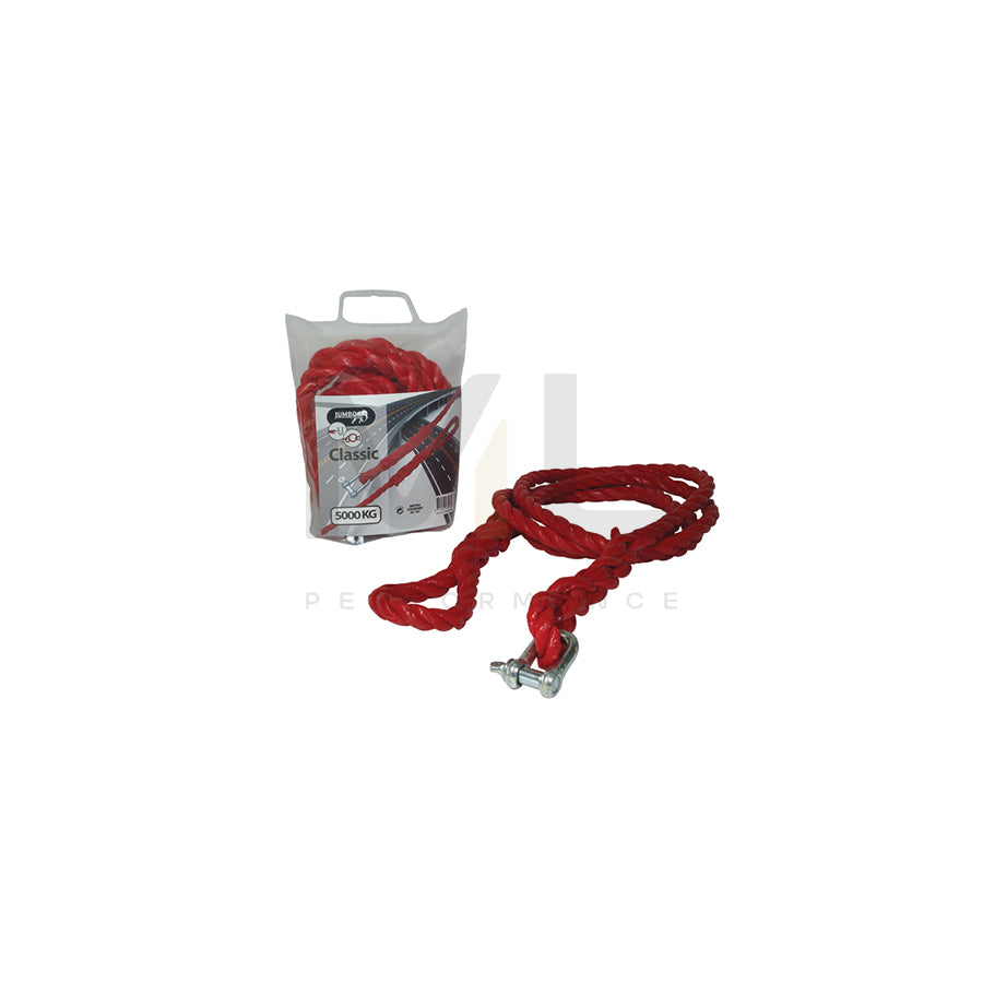 Jumbo 0126302 Tow rope 3.5m, 5t, with hook, with storage bag