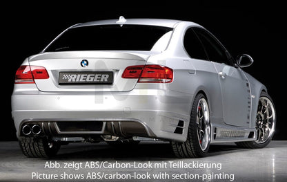 Rieger 00053440 BMW 3 Series E92 E93 Rear Diffuser 2 | ML Performance UK Car Parts