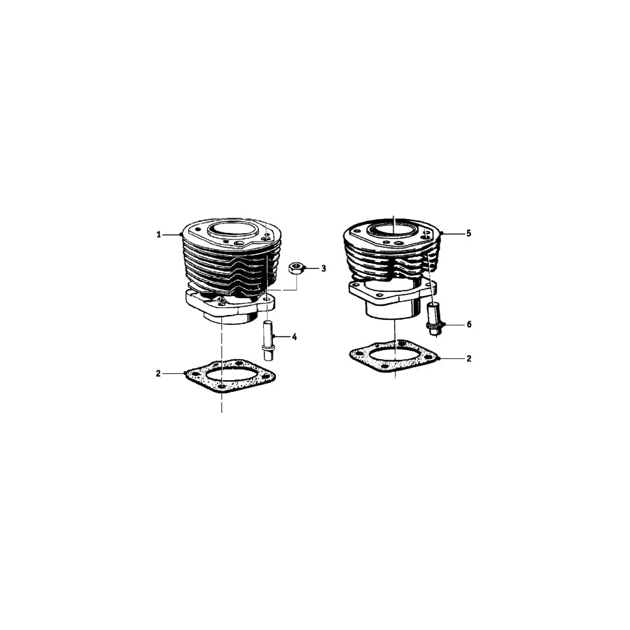 Genuine BMW 11110010006 Cylinder (Inc. R25/3) | ML Performance US Car Parts
