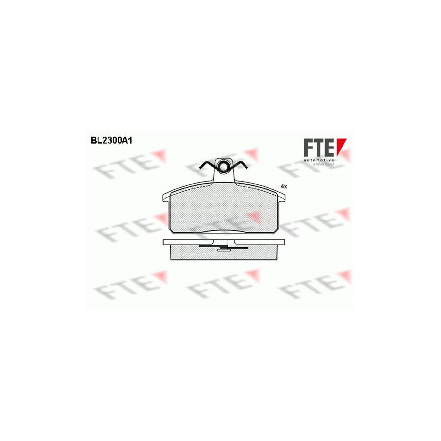 FTE Bl2300A1 Brake Pad Set