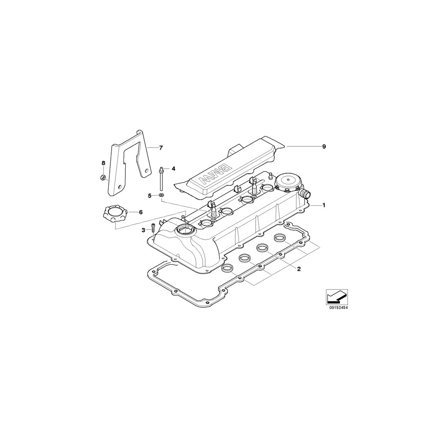 Genuine BMW 11127777462 E90 Bracket, Cable Harness (Inc. 320si) | ML Performance US Car Parts