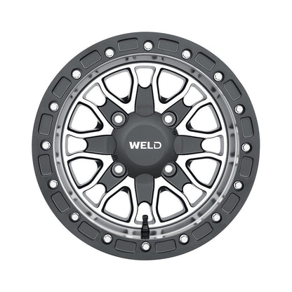 Weld U501A0042500 Raptor Utv U501 Wheel 14x10 4x136 ET0 BS5 Satin Black MIL