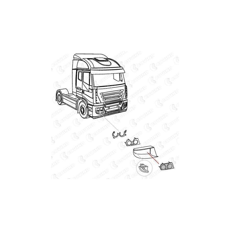 Covind 560/ 98 Base, Headlight