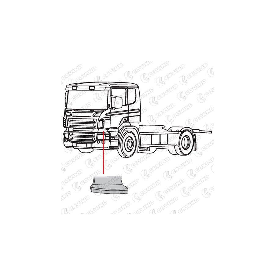 Covind Scp/159 Cap, Headlight