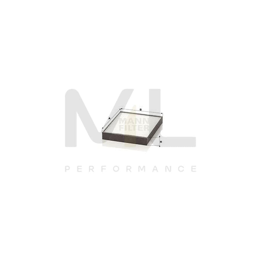 MANN-FILTER CU 2513 Pollen filter for SUZUKI GRAND VITARA Particulate Filter