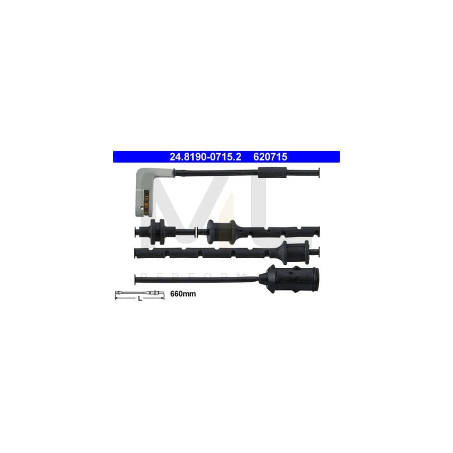ATE 24.8190-0715.2 Brake pad wear sensor