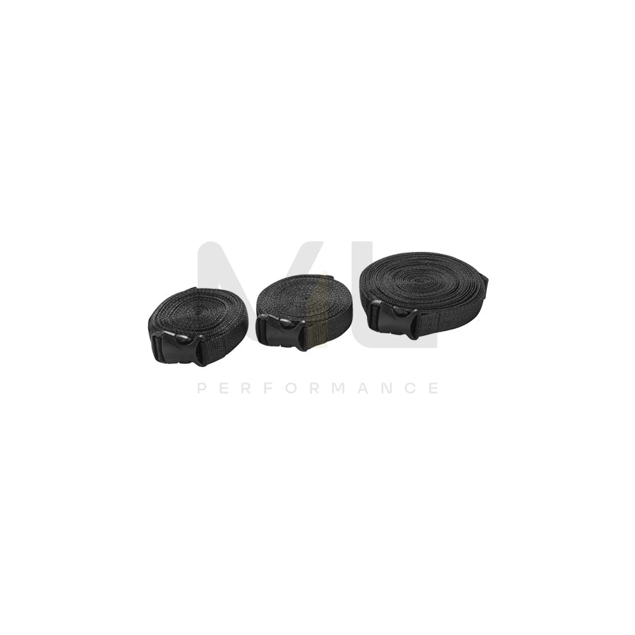 WALSER 16472 Tie down straps Black, 12 (褏1), 6.5 (褏2) m