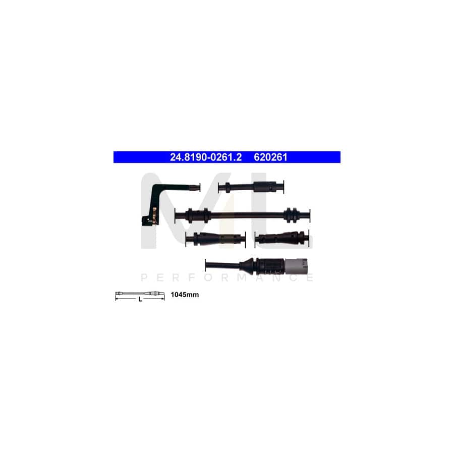 ATE 24.8190-0261.2 Brake pad wear sensor for BMW 7 (F01, F02, F03, F04)