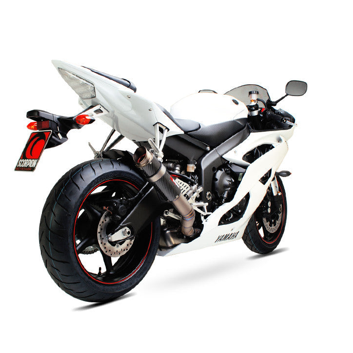 Scorpion YA1000CEM Yamaha YZF-R6 Rp1-Gp Slip-On - Carbon Fibre Sleeve | ML Performance US US