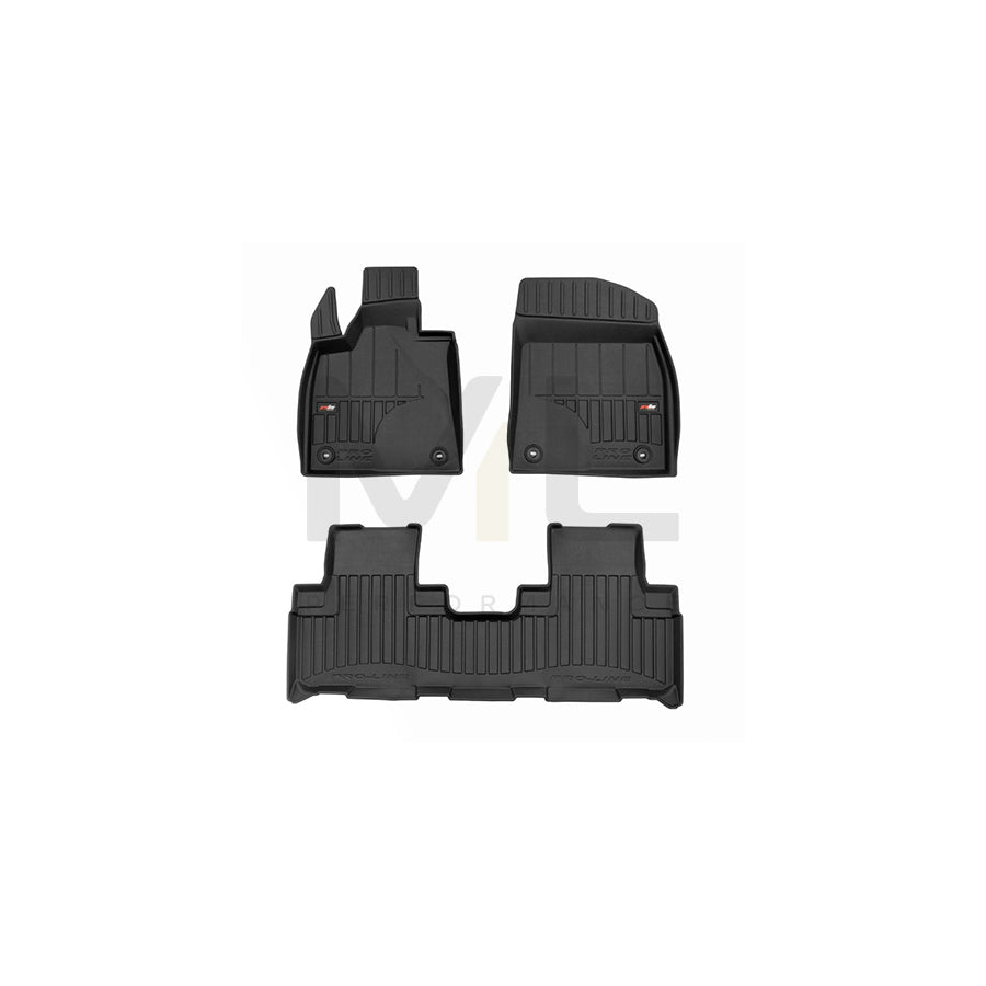 FROGUM Tailored, ProLine 3D427372 Floor mat set for LEXUS RX IV (AL20) Elastomer, Front and Rear, Quantity: 3, Black, (LHD)