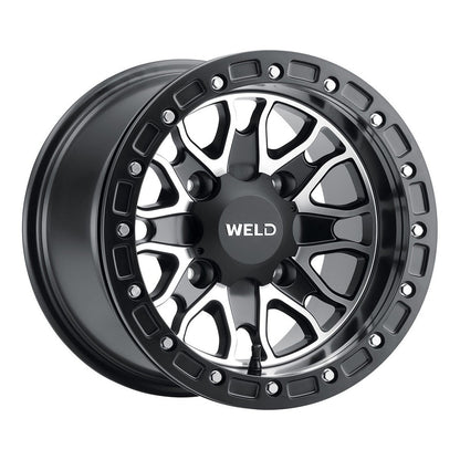 Weld U501A0042500 Raptor Utv U501 Wheel 14x10 4x136 ET0 BS5 Satin Black MIL