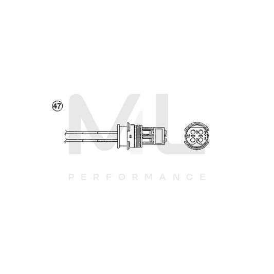 NGK Lambda Sensor / O2 Sensor (NGK 96027) - OZA806-EE12 | ML Car Parts UK | ML Performance