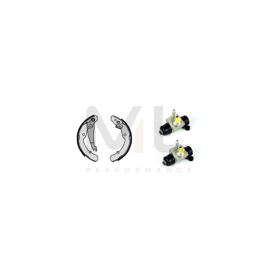 BREMBO STANDARD KIT H 85 045 Brake Shoe Set Ø: 230mm | ML Performance Car Parts
