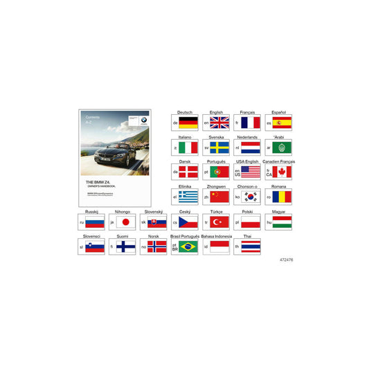 Genuine BMW 01402955230 Owner's Manual For E89 With Idrive DA (Inc. Z4) | ML Performance US Car Parts
