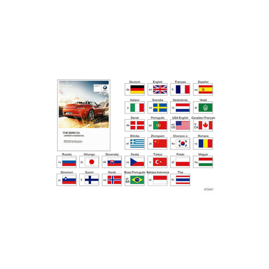 Genuine BMW 01402955174 Owner's Manual E89 Without Idrive KO (Inc. Z4) | ML Performance US Car Parts
