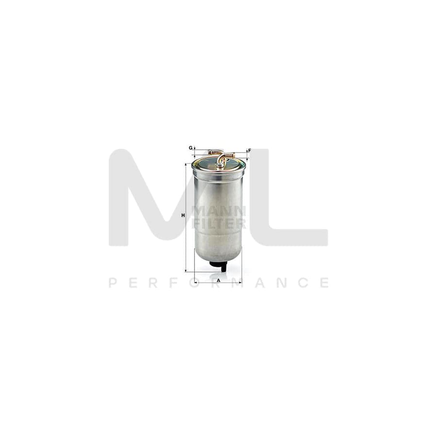 MANN-FILTER WK 853/16 Fuel filter In-Line Filter