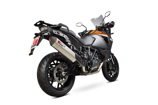 Scorpion RKT86TEO KTM 1290 Super Adventure Serket Parallel Slip-On - Titanium Sleeve | ML Performance US US