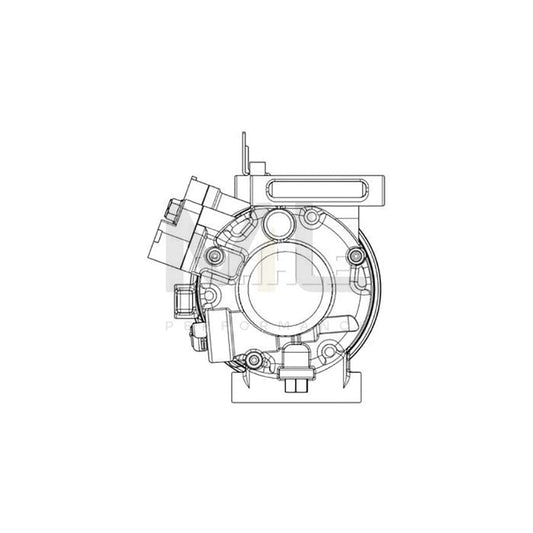 MAHLE ORIGINAL ACP 631 000P Compressor, air conditioning PAG 46 YF, Refrigerant: R 1234yf, R 134a | ML Performance Car Parts