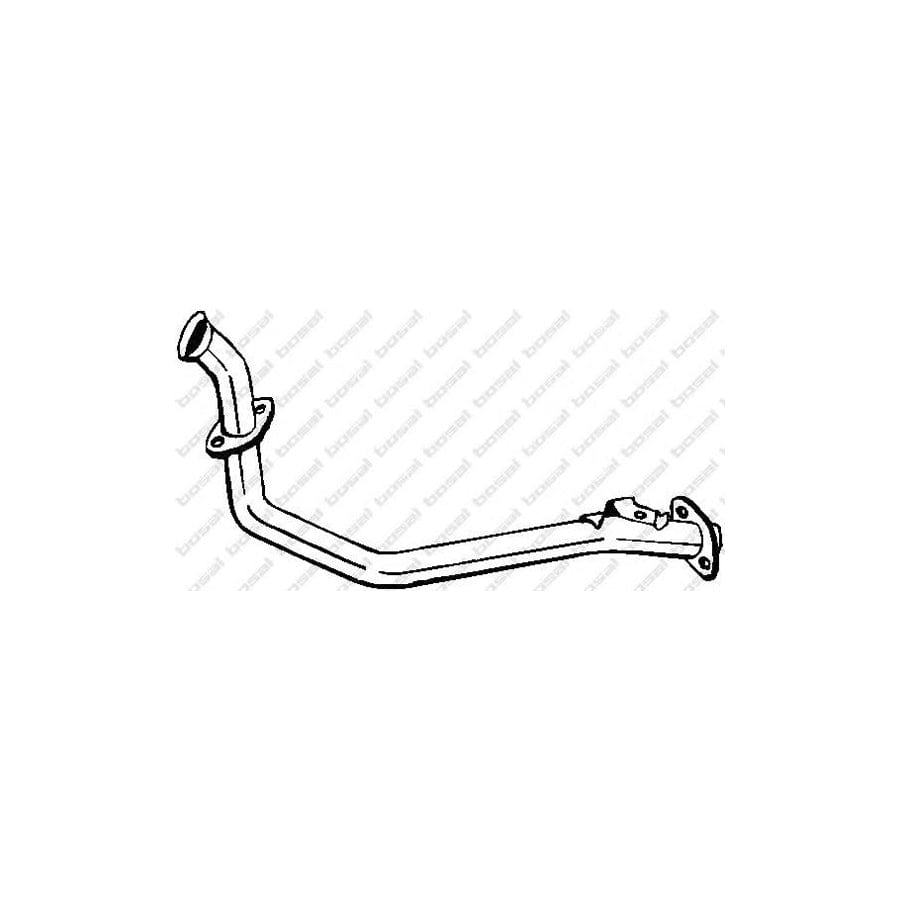 Bosal 787-011 Exhaust Pipe for Renault 25